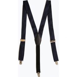 OLYMP Luxor modern Fit - Szelki męskie z mieszanki jedwabiu, niebieski. Niebieskie szelki męskie OLYMP Luxor modern Fit. Za 229,95 zł.