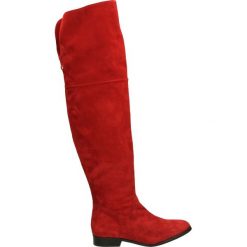 Kozaki - 2077731 GOJI. Czerwone buty zimowe damskie marki Venezia, ze skóry. Za 359,00 zł.