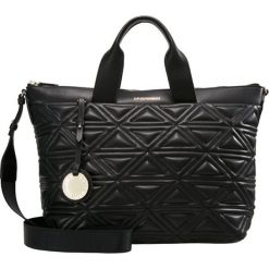 Emporio Armani Torebka nero. Czarne torebki klasyczne damskie Emporio Armani, bez wzorów, bez dodatków. Za 1049,00 zł.