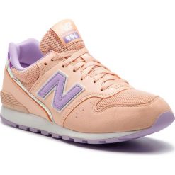 Sneakersy NEW BALANCE - YC996M2 Pomarańczowy. Pomarańczowe półbuty damskie New Balance, ze skóry ekologicznej. W wyprzedaży za 189,00 zł.