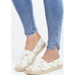 Białe Espadryle Six Years. Białe espadryle damskie Born2be, w kwiaty, bez obcasa, na płaskiej podeszwie. Za 49,99 zł.
