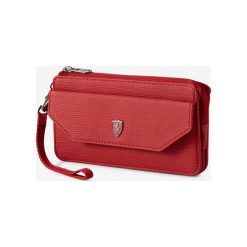 Puma Ferrari Style Portfel Czerwony. Czerwone portfele damskie Puma, bez wzorów, z materiału. Za 257,95 zł.