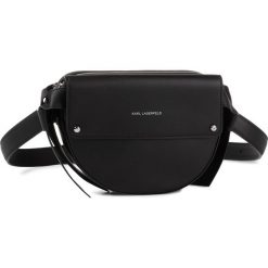Saszetka nerka KARL LAGERFELD - 96KW3258 Black. Czarne nerki damskie KARL LAGERFELD, bez wzorów, ze skóry, bez dodatków. W wyprzedaży za 839,00 zł.