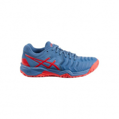 Buty tenisowe Asics Gel Resolution dla juniorów. Szare buty damskie do tenisa marki Asics. Za 229,99 zł.