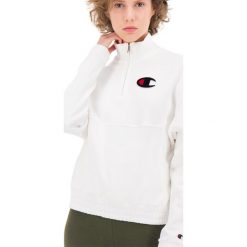 CHAMPION HALF ZIP-UP FLEECE VELVET C SWEATSHIRT > 111914-WW001. Bluzy damskie Champion, l, z aplikacjami, z bawełny, bez rękawów, bez kaptura. Za 279,99 zł.