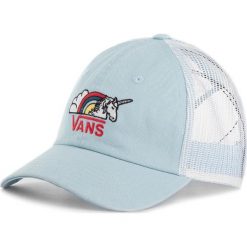 Czapka z daszkiem VANS - Roadster Trucke VN0A3UQEUW41 O.G. Light Blue. Niebieskie czapki damskie Vans, bez wzorów, z bawełny. W wyprzedaży za 89,00 zł.