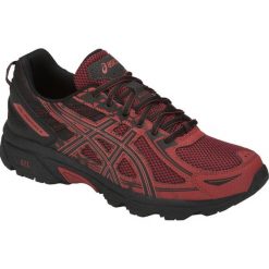 Asics Gel-Venture 6 T7G1N-800 44 Czerwone. Czerwone buty sportowe męskie Asics, z syntetyku, bez zapięcia, do biegania. W wyprzedaży za 239,99 zł.