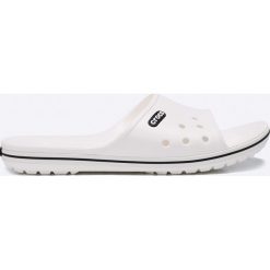 Crocs - Klapki Crocband II. Białe kapcie męskie Crocs, z materiału. Za 129,90 zł.