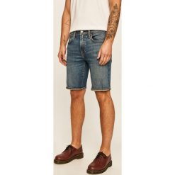 Levi's - Szorty jeansowe. Niebieskie spodenki i szorty męskie Levi's®, s, bez wzorów, z elastanu, casualowe. Za 249,90 zł.