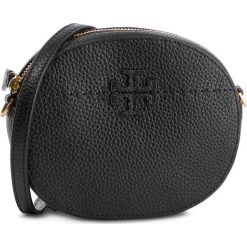 Torebka TORY BURCH - Mcgraw Convertible Round Cross-Body 54293 Black 001. Czarne torebki klasyczne damskie Tory Burch, bez wzorów, ze skóry, młodzieżowe, bez dodatków. Za 1099,00 zł.