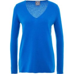 FTC Cashmere Sweter princess blue. Niebieskie bluzy damskie marki FTC Cashmere, l, bez wzorów, z kaszmiru, bez rękawów, bez kaptura. Za 959,00 zł.