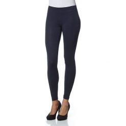 Legginsy: Legginsy w kolorze granatowym