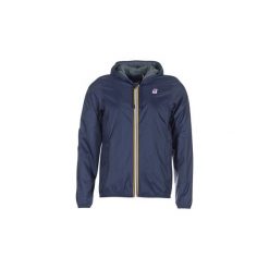 Kurtki krótkie K-Way JACQUES JERSEY. Niebieskie kurtki męskie marki K-Way, s, bez wzorów, z jersey, krótkie, bez kaptura. Za 659,00 zł.