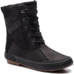 Śniegowce KEEN - Elsa II Wool Wp 1019571 Black/Raven. Czarne kozaki damskie Keen, na zimę, z wełny, na niskim obcasie, bez zapięcia. W wyprzedaży za 259,00 zł.