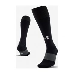 Under Armour Soccer Solid Skarpetki Czarny. Czarne skarpetki męskie Under Armour, bez wzorów, z elastanu. Za 51,95 zł.