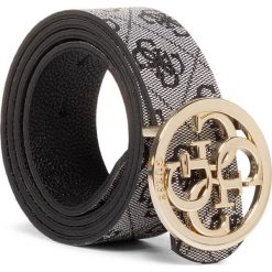 Pasek Damski GUESS - Candace Belts BW7333 VIN35 BLA. Szare paski damskie Guess, w paski, ze skóry ekologicznej. W wyprzedaży za 169,00 zł.