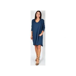 ALINA - dzianinowa XS - 4XL. Sukienki damskie Collibri, s, bez wzorów, z bawełny, bez kołnierzyka, bez rękawów. Za 169,00 zł.