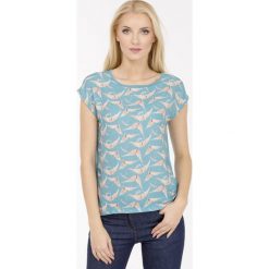 T-shirty damskie: T-shirt w ptaszki