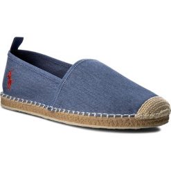 Espadryle POLO RALPH LAUREN - Barron A88 XZA4Y XYA4Y XW9WP Newport Navy. Niebieskie espadryle męskie marki Polo Ralph Lauren, z tworzywa sztucznego. W wyprzedaży za 279,00 zł.