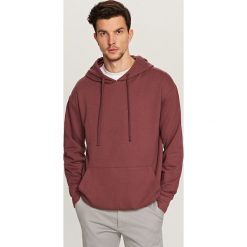 Bluza z kapturem - Fioletowy. Fioletowe bluzy damskie z kapturem marki Reserved, s, bez wzorów, z kapturem, bez rękawów. Za 89,99 zł.
