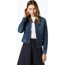 Comma casual identity - Damska kurtka jeansowa, niebieski. Niebieskie kurtki damskie marki comma casual identity, bez wzorów, z jeansu, klasyczne, bez kaptura. Za 399,95 zł.