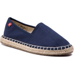 Espadryle BIG STAR - DD274A151 Navy. Niebieskie espadryle damskie marki BIG STAR, na co dzień, bez wzorów, z tworzywa sztucznego, retro, bez obcasa, bez zapięcia. Za 89,00 zł.
