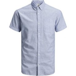 Jack&Jones Koszula męska Esummer Shirt S / S Sts Infinity (rozmiar S). Koszule męskie Jack&Jones, s, bez wzorów, bez kołnierzyka, bez rękawów. W wyprzedaży za 116,00 zł.