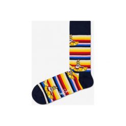 Happy Socks Beatles All On Board Skarpetki Wielokolorowy. Skarpetki męskie Happy Socks, w paski, z elastanu. Za 68,95 zł.