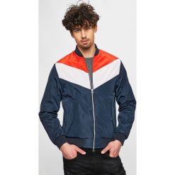 Jack & Jones - Kurtka bomber. Niebieskie płaszcze męskie Jack & Jones, xl, bez wzorów, z poliesteru, krótkie, bez kaptura. W wyprzedaży za 99,90 zł.