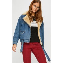 Only - Kurtka Bill. Niebieskie kurtki damskie ONLY, z bawełny, krótkie. W wyprzedaży za 299,90 zł.