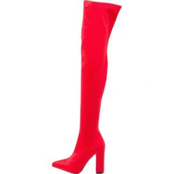 Buty zimowe damskie: RAID NETTY Kozaki na obcasie red