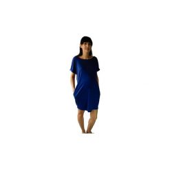 Sukienka Evila Kolor - Chaber Rozmiar - S/M - Kieszenie. Niebieskie sukienki damskie EVILA, do pracy, s, bez wzorów, z elastanu, eleganckie, bez kołnierzyka, bez rękawów, sportowe. Za 39,80 zł.