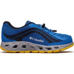 COLUMBIA chłopięce buty sportowe CHILDRENS DRAINMAKER IV 1826921426 34 niebieskie. Niebieskie buty chłopięce sportowe Columbia, bez zapięcia. W wyprzedaży za 249,00 zł.