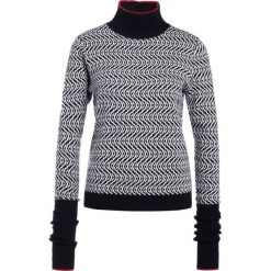 Swetry klasyczne damskie: Strenesse HERRINGBONE Sweter black