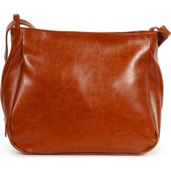 Skórzana listonoszka damska DAN-A T392 camel - camel. Brązowe listonoszki damskie ze skóry. Za 259,99 zł.