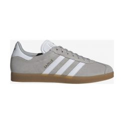 Adidas Originals Gazelle Tenisówki Szary. Szare trampki męskie adidas Originals, bez wzorów, ze skóry, bez zapięcia. Za 412,95 zł.