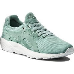 Sneakersy ASICS - Gel-Kayano Trainer Evo H823N Blue Surf/Blue Surf 4646. Zielone półbuty damskie Asics, z tworzywa sztucznego. W wyprzedaży za 219,00 zł.