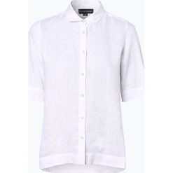 Franco Callegari - Damska bluzka lniana, biały. Bluzki damskie Franco Callegari. Za 129,95 zł.