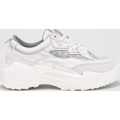 Napapijri - Buty. Białe buty sportowe damskie Napapijri, bez wzorów, ze skóry, sportowe. W wyprzedaży za 459,90 zł.