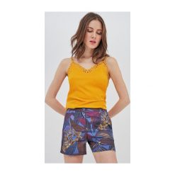 Szorty damskie. Szare szorty damskie Promod, bez wzorów, z bawełny, eleganckie. Za 99,90 zł.