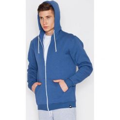 Bejsbolówki męskie: Visent Bluza Niebieska r. L (V003)
