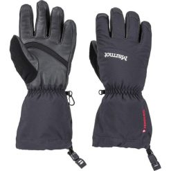 Marmot rękawice damskie Wm's Warmest Glove Black XS. Czarne rękawiczki damskie Marmot, bez wzorów, z tkaniny. W wyprzedaży za 385,00 zł.