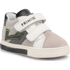 Sneakersy PRIMIGI - 5406822 M Perl. Szare trampki chłopięce Primigi, bez wzorów, ze skóry, na rzepy. Za 239,00 zł.