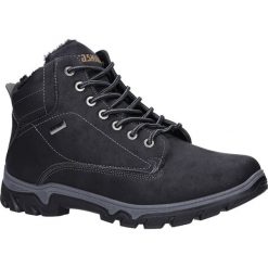 Czarne buty trekkingowe sznurowane casu a260-1. Czarne buty trekkingowe męskie Casu, na sznurówki. Za 78,99 zł.