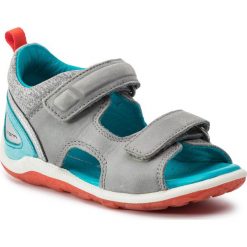 Sandały ECCO - Biom Mini Sandal 75480101244 Titanium. Szare sandały chłopięce ecco, ze skóry, bez zapięcia. W wyprzedaży za 219,00 zł.