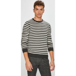 Pepe Jeans - Sweter. Szare swetry męskie Pepe Jeans, s, bez wzorów, z bawełny, z okrągłym kołnierzem, bez kaptura. W wyprzedaży za 159,90 zł.