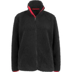 Bluza z polaru baranka bonprix czarny. Czarne bluzy damskie bonprix, bez wzorów, z polaru, bez rękawów, bez kaptura. Za 79,99 zł.