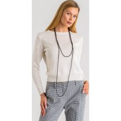 SWETER CANARIE weekend max mara. Swetry damskie Weekend Max Mara, xs, bez wzorów, biznesowe, bez rękawów, bez kaptura. W wyprzedaży za 587,30 zł.