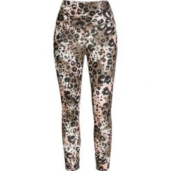 Legginsy DEHA DANCE. Różowe legginsy damskie Deha, bez wzorów, z tkaniny. W wyprzedaży za 164,00 zł.