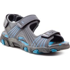 Sandały SUPERFIT - 4-00100-20 D Grau. Szare sandały chłopięce Superfit, ze skóry ekologicznej, bez zapięcia. W wyprzedaży za 209,00 zł.